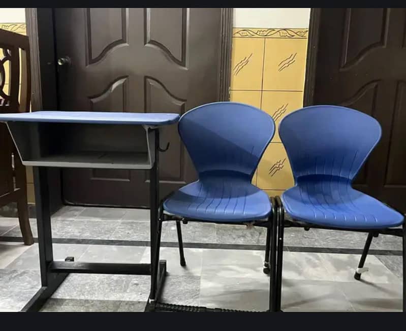 study table set (2 chairs) 2