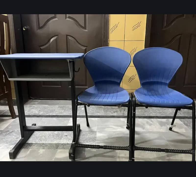 study table set (2 chairs) 5
