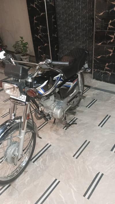 The bike is genuine and in good condition and all the documents ar