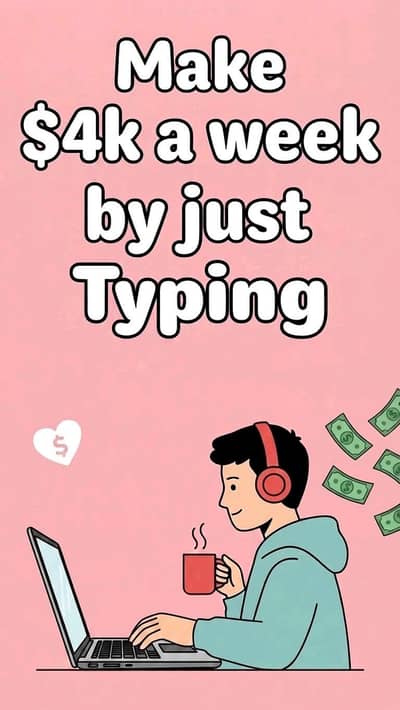 Work from home typing job (Make dollars hourly)