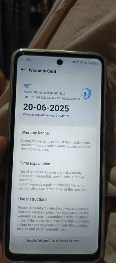 Tecno Spark 20C