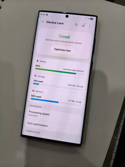Samsung S22 Ultra official pta 12/512