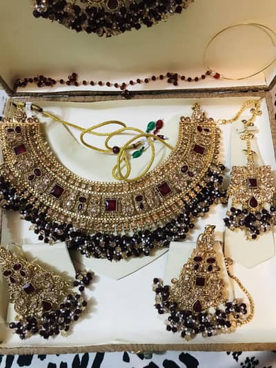 Bridal jewelry one time wear . 100/100 condition