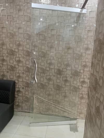 glass door