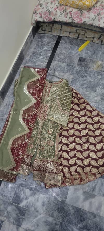 Sharara ladies medium size only one time wear