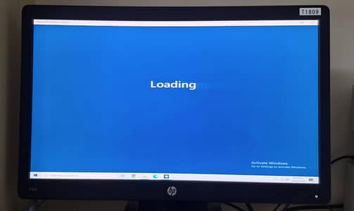 Computer System with LCD Monitor