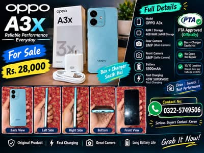 OPPO A3x
