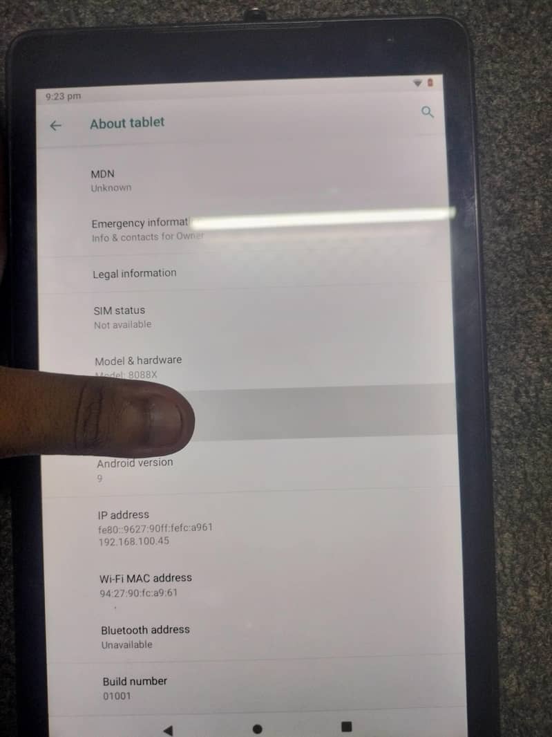 tablet alcatel 3