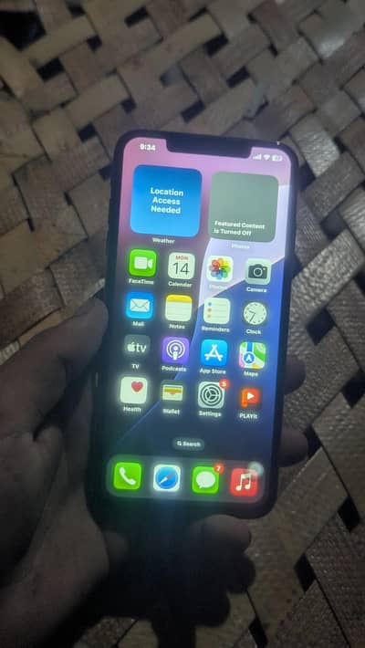 iPhone XS max battery 78 storage 256 gb Whatsapp 03096560072