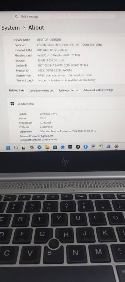 HP Elite Book Laptop