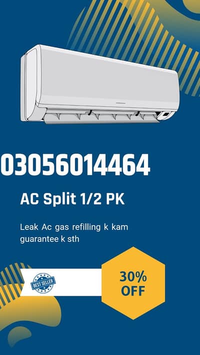 Service repairing fetting gas refelling ket repaired