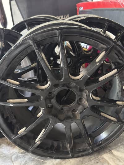 Forged alloy rims