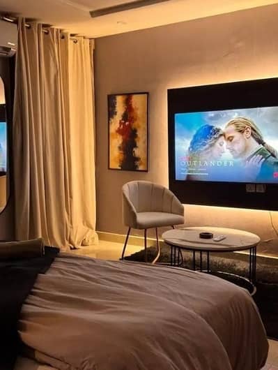 Daily basis, Weekly basis One bedroom Studio fully furnished luxury apartments available for rent Gulberg greens Islamabad Or Bahria Town Phase 1, Phase 4 or Bahria phase 7 Luxury apt available