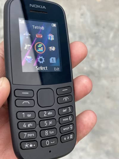 Nokia 105 TA-1203 - Midnight Black - Vietnam 