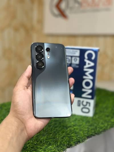 Tecno Camon 50 Pro 8GB Ram 256GB Storage With Box & 45W Charger
