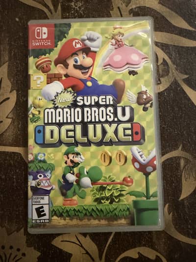 Super Mario bros. U. Deluxe for Nintendo switch