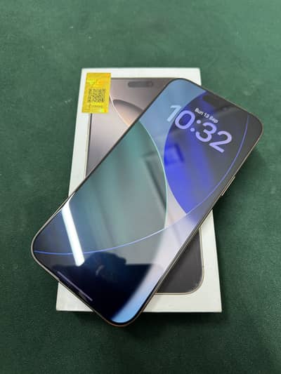 Apple iPhone 16 Pro Max 256gb pta approved