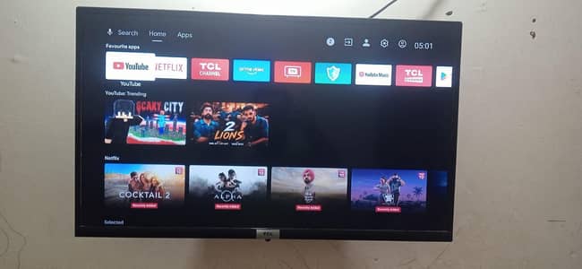 TCL LED TV 32 INCHES FULL HD PLUS DISPLAY