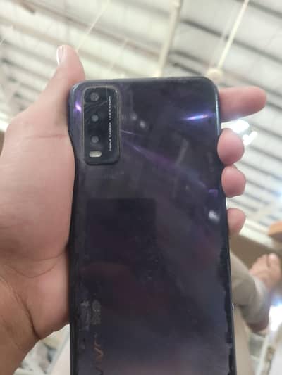 Vivo Y20 Penal change glass break Exchange possible