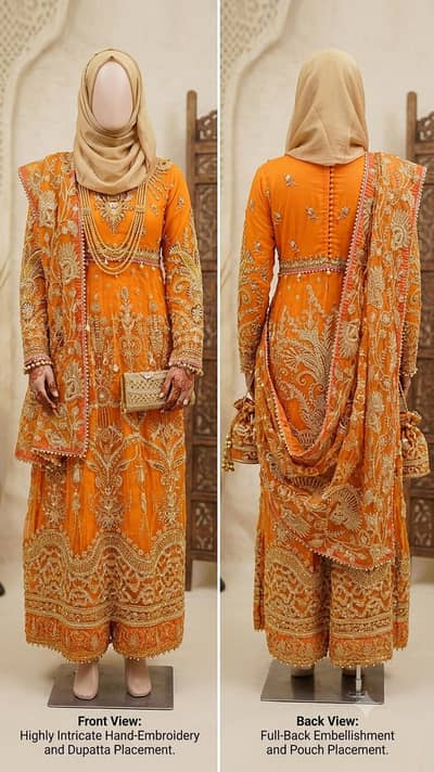 Handwork Bridal Maxi