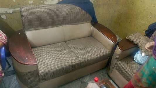 sofa 3 2 1 seater solid wood