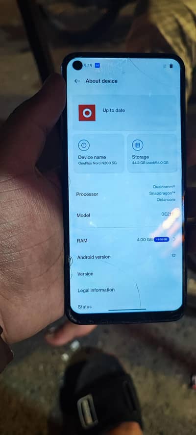 One Plus Nord N200 all ok everything