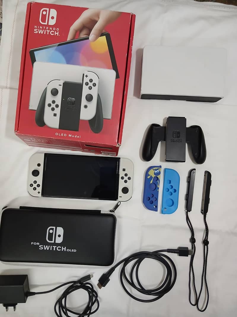 Nintendo Switch OLED White 0