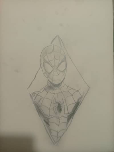 spider man brand new day sketch (tom Holland)