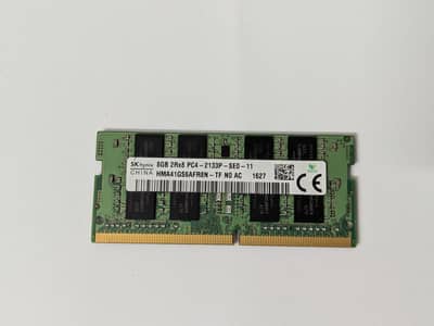 8 Gb DDR4 Laptop Ram