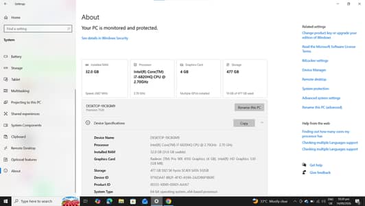 DELL PRECISION 7520 {4GBGRAPHIC CARD}