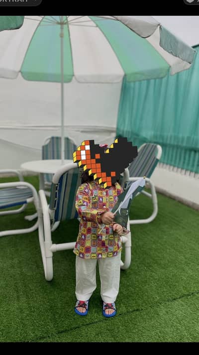 Astroturf (artificial grass) in good condition