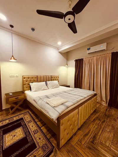 1 Bedroom Luxury Furnished Apartment Available For Rent in Bahria Town Rawalpindi Islamabad