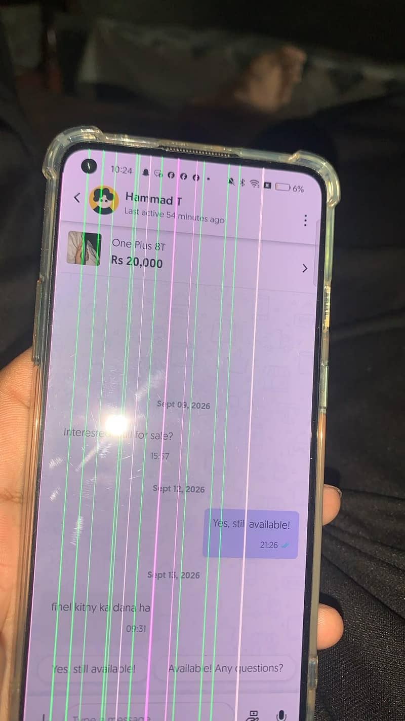 One Plus 8T 0