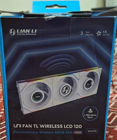 Lian Li Fans - TL Uni Wireless LCD 120 (3-Pack - ARGB)
