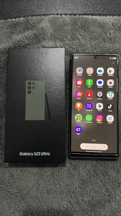 Samsung Galaxy S23 Ultra 12/256GB – Excellent Condition – PTA Approved