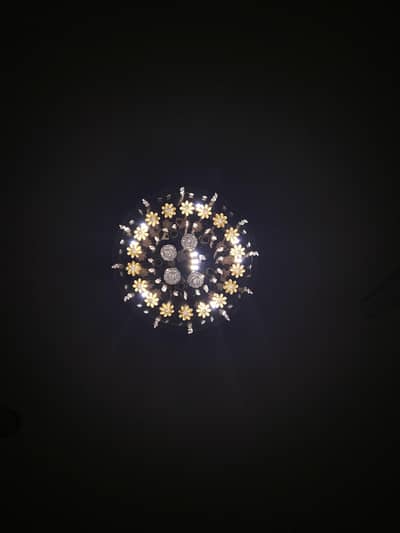 Modern Crystal Floral Ceiling Chandelier