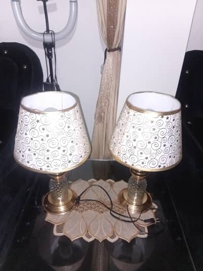 table lamps pair