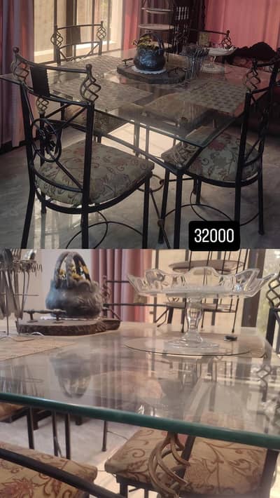 Dining table+ center tables