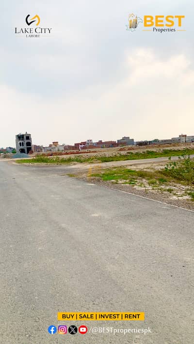 7 Marla Possession Plot Ready To Build Your Dream House in Block M7 C3 Lake City Lahore
