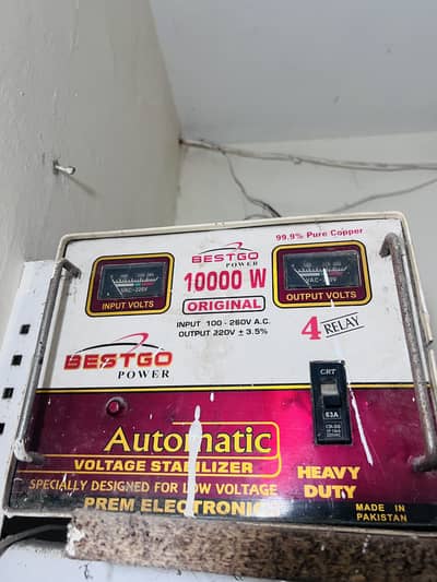 Second hand stablizer 10000waltage