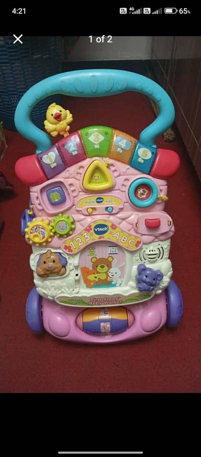 first step baby walker