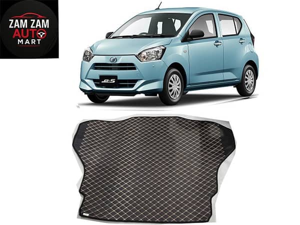 Daihatsu Mira 7D Trunk Mat Model - 2018-2025