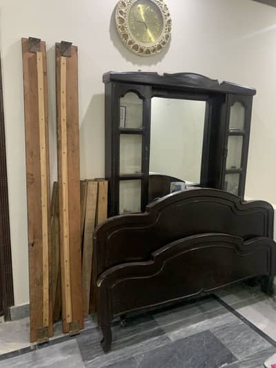 Pure Wood Bed set
