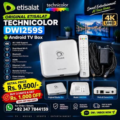 eteslat Android box 9 version all ok