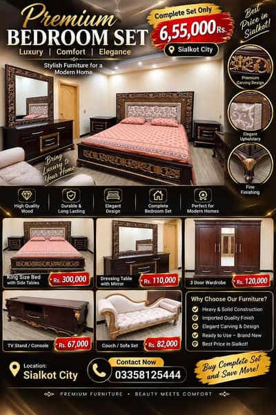 king size bed set