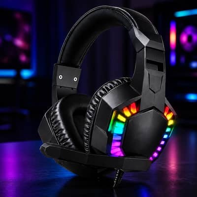 RGB Gaming Headset – Immersive Sound for True Gamers!