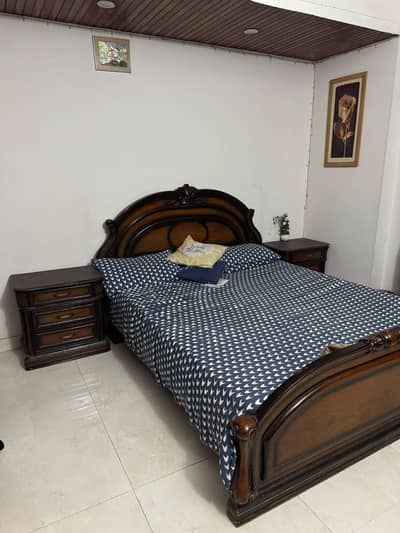 Bedroom set with mattress