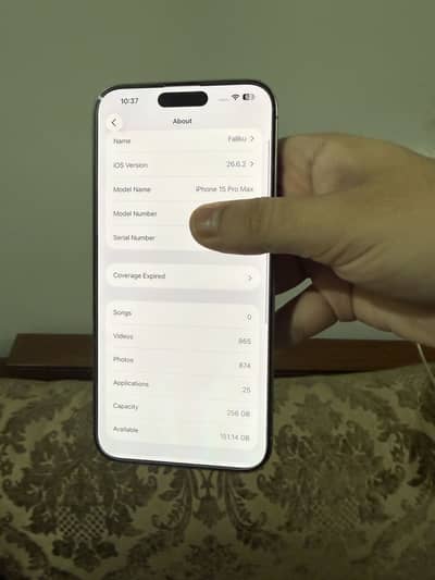 Apple iPhone 15 Pro Max non pta 256 gb