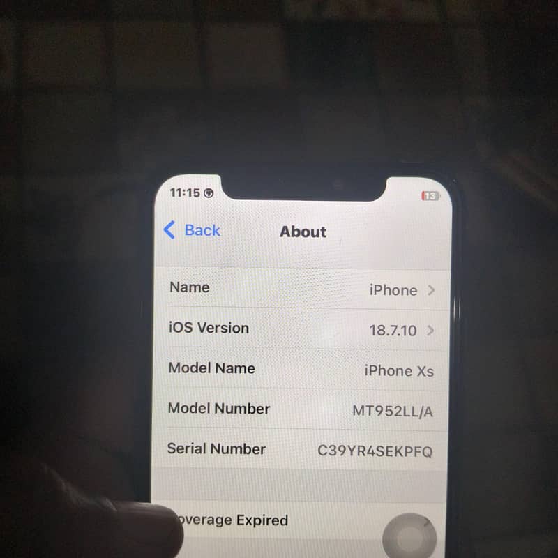 Apple iPhone XS 3