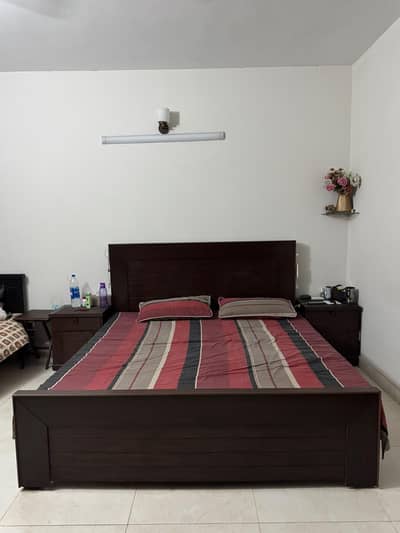 Bedroom set with mattress
